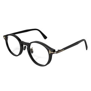 TOM FORD汤姆福特眼镜架 圆形复古近视眼镜框可配度数 FT6008-D-B