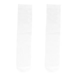 儿童长袜子中筒袜夏季薄款棉袜男童足球袜白色网眼女童学生校服袜