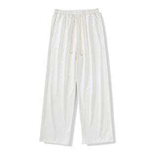 VIISHOW直筒抽绳休闲长裤男夏季新款运动宽松九分裤潮牌春秋裤子