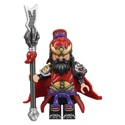 库造工作室张飞积木人仔三国演义