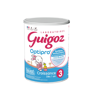 法国原装进口古戈氏guigoz3段三段婴幼儿配方奶粉标准型1-3岁830g