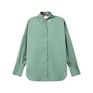 【自营】MaxMara女士宽袖休闲长袖衬衫 CLAN