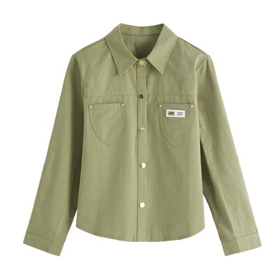 2026小个子衬衫秋冬衬衣短外套