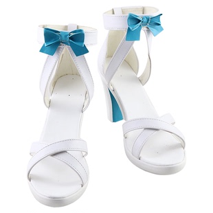 FGO 弓阶贞德三破cos鞋 动漫Cosplay靴子支持看图定制