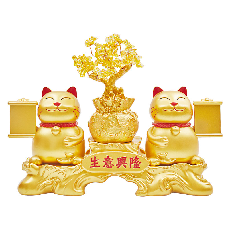 招财猫摆件前台收银台开业送礼