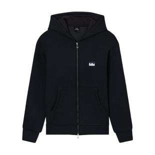 ARMANI EXCHANGE/阿玛尼冬季新款男拉链开衫连帽卫衣运动夹克外套