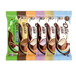 【10支】Dove德芙冰淇淋香草莓巧克力咖啡海盐绿箭薄荷冰激凌雪糕