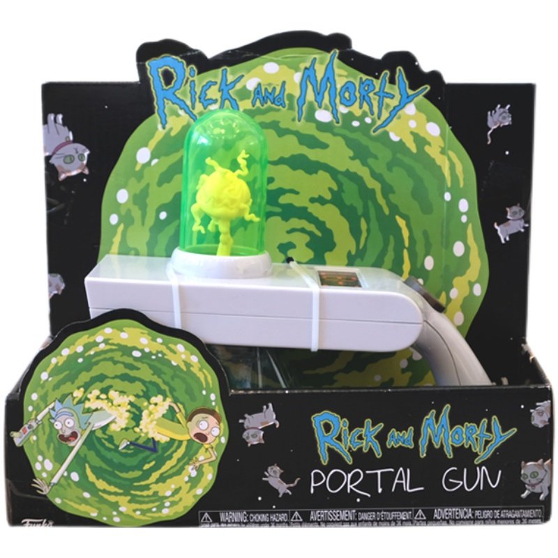 正版rick瑞克莫蒂传送门枪黄瓜