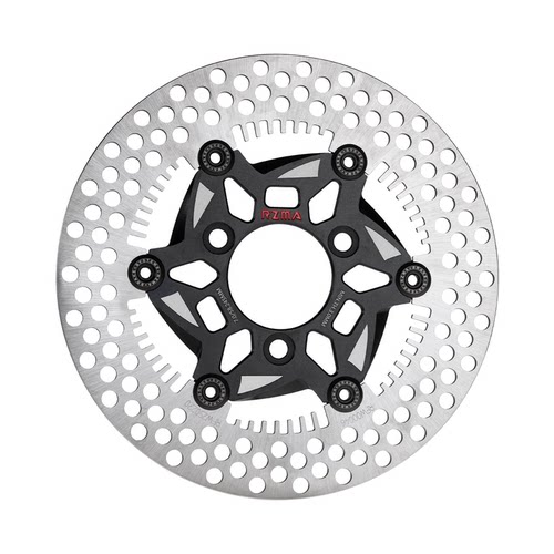 RZMA瑞祖玛刹车盘7.0三孔浮动盘电动车刹车改装小牛九号升级220mm