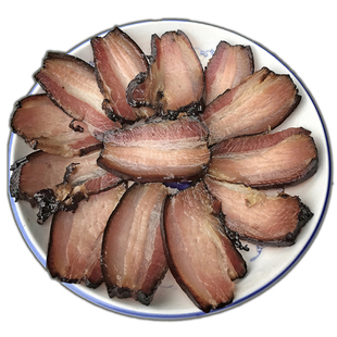 青城山腊肉正宗四川特产烟熏肉农家自制土猪五花老腊肉熏肉500g*3