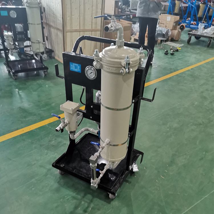 国海10L防爆聚结脱水滤油机 汽轮机油液压润滑油除水除杂LYC-10J