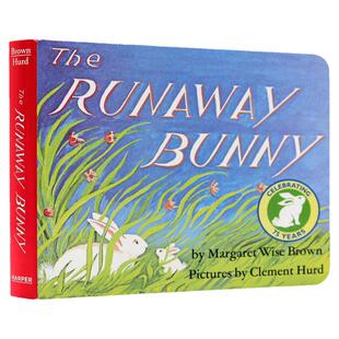 逃家小兔绘本 The Runaway Bunny 英文原版 纸板书 英语儿童读物 吴敏兰廖彩杏书单 同场加映 百本好书名家推荐