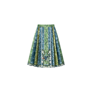 年衣童装新中式女童新款古装春秋款马面裙儿童汉服唐装马甲马面裙