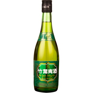 45度牧童竹叶青酒475ml整箱6瓶礼盒装山西杏花村汾酒国产露酒