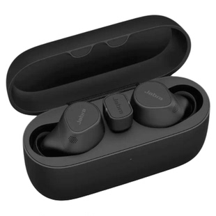 Jabra捷波朗Evolve2 Buds远程会议半入耳式高清通话主动降噪真无线蓝牙5.2耳机闪连电脑安卓苹果手机