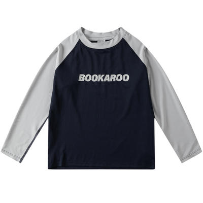 户外速干吸汗透气儿童长袖T恤