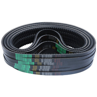 三维齿形三角带B型AV17×600到2500汽车工业风扇传动带微耕机皮带