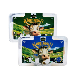 新疆特产正飞鲜奶鲜鲜奶烤脆片110g*1盒原味烤奶皮奶制品零食