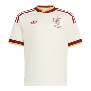 大童西班牙国家队世界杯客场球迷版速干足球球衣adidas阿迪达斯