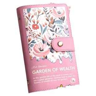 2026年新款网红人民币收纳包可放现金存钱本存单钞票百元大容量存钱本收纳册纪念钞收藏纸币钱币理财袋票夹