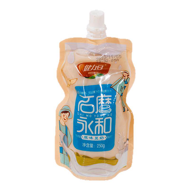 爱心牛石磨永和豆奶饮料袋装250g