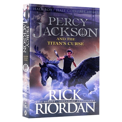 【单本】波西杰克逊与巨神之咒 英文原版小说 Percy Jackson and the Titan's Curse 青少年英语课外阅读书籍 英文版进口书