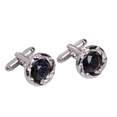 多钻星空石袖扣法式潮镶钻男女款