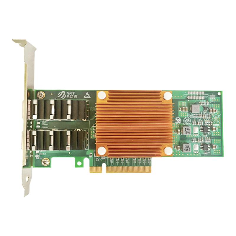 光润通25G双光口SFP28光纤网卡