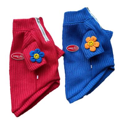 HOiiiPET拉链毛衣德文衣服