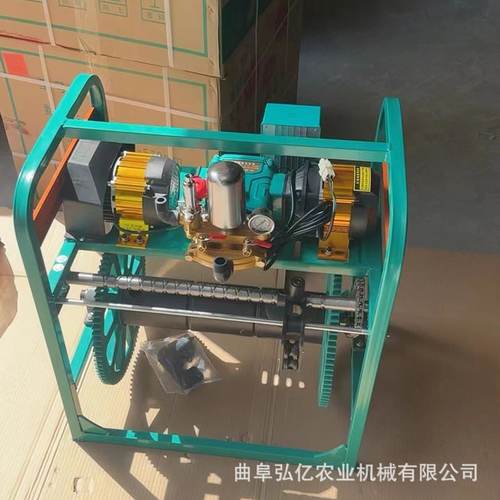 厂家批发车载电动打药机全自动遥控喷雾器远程自动收放管双电机