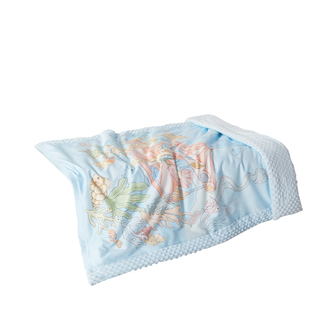 gb好孩子婴儿被子春秋冬季宝宝幼儿园纯棉豆豆被儿童四季盖毯盖被