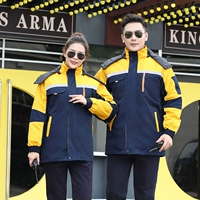 Пять поколений тибетского синего с желтым