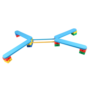 平衡独木桥万象桥板儿童过河石玩具幼儿园感统训练器材运动游戏