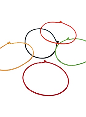 极细八股手工编织男女简约