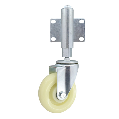 大门轮子5寸弹簧减震伸缩重型