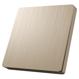 无线遥控开关220V免布线金色随意贴卧室客厅灯单控改双控智能开关