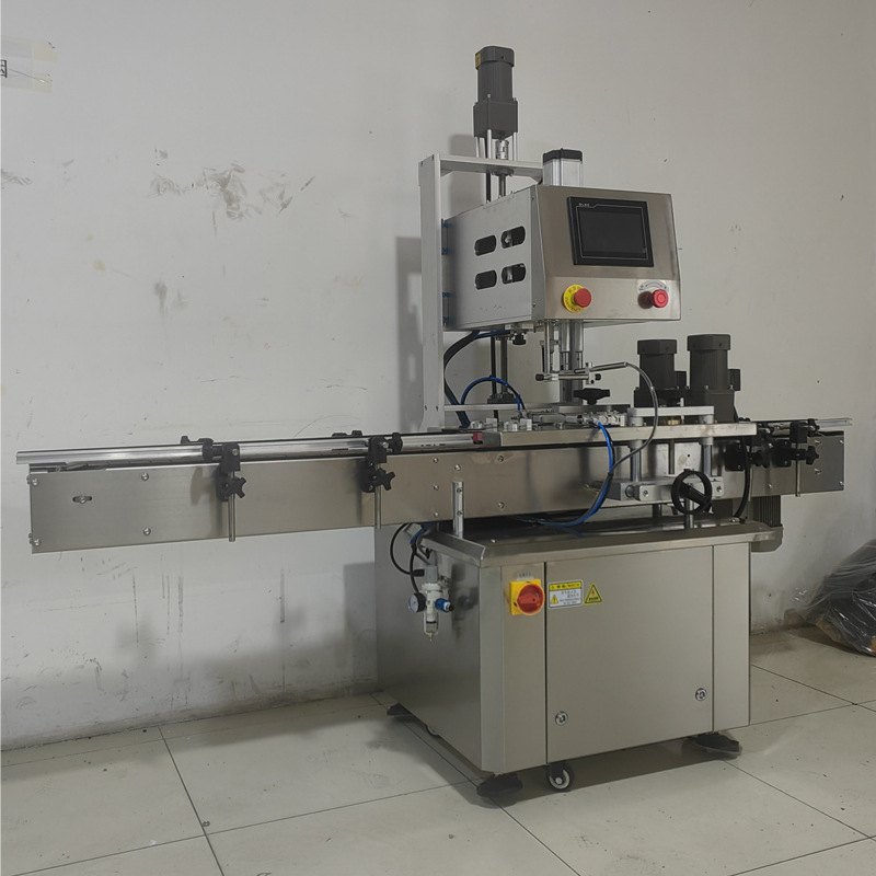 小型伺服旋盖机全自动高速台式拧盖机商用塑料瓶玻璃瓶锁盖机定制