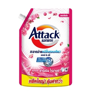 泰国直邮花王Attack系列浓缩配方机洗补充装常规洗衣液袋液洗衣粉