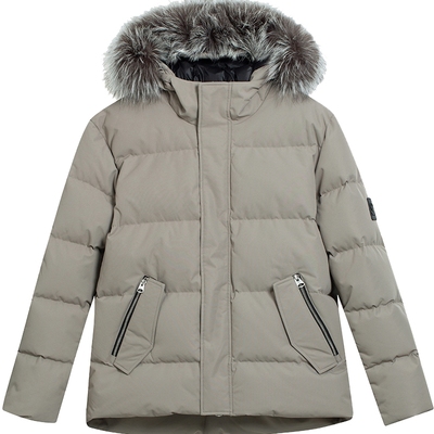 HALTI户外冬鹅绒羽绒服加厚保暖