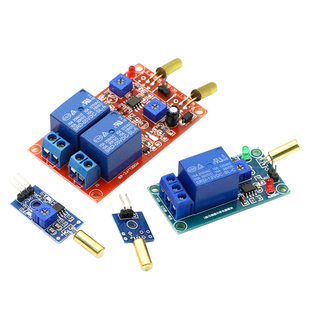 倾斜模块 倾倒传感器模块 倾斜开关 角度模块/开关5V 12V传感器器