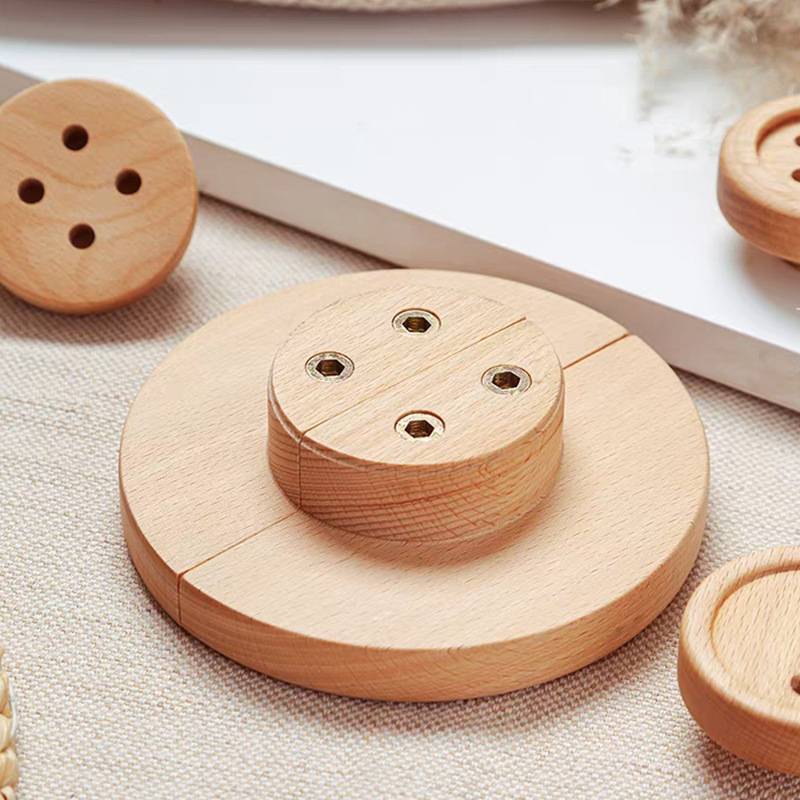 定制实木创意木拉手儿童房把手衣柜拉手柜门原木简约柜门卡通橱柜