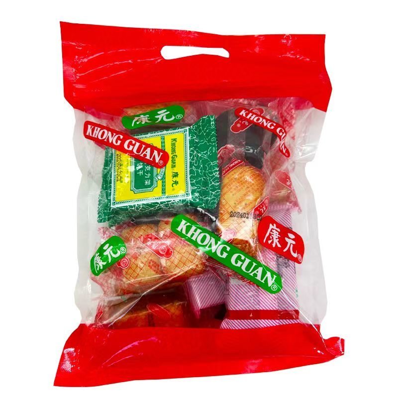 康元椰奶曲奇咸味散装饼干500g