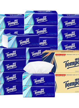 Tempo得宝软抽100抽32包无香