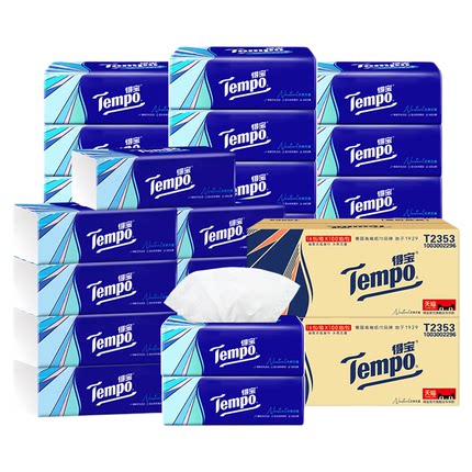 Tempo得宝抽纸4层加厚10