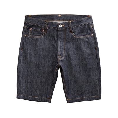 红风503巴黎扣牛仔原牛丹宁短裤