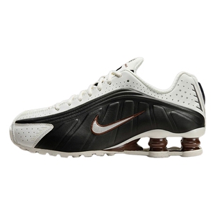 NIKE耐克女鞋SHOX R4运动鞋科技感回弹气柱缓震跑步鞋AR3565-104