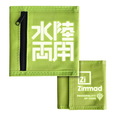漫能机动战士高达GUNDAM帆布钱包卡包三折钱包动漫周边二次元