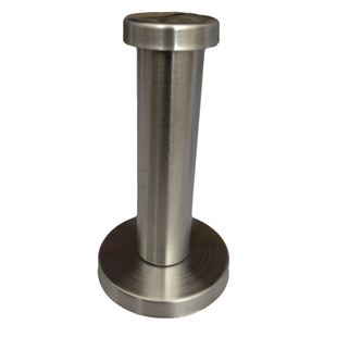 服装店不锈钢银色拉丝点挂挂杆上墙打孔单勾正挂金色圆管挂钩包邮