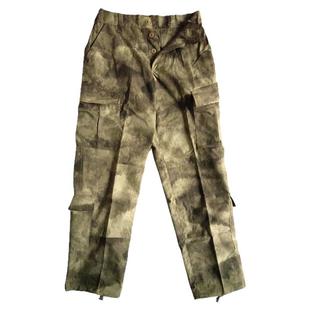 美式军迷户外运动休闲裤多兜宽松废墟迷彩裤春秋季大码工装战术裤