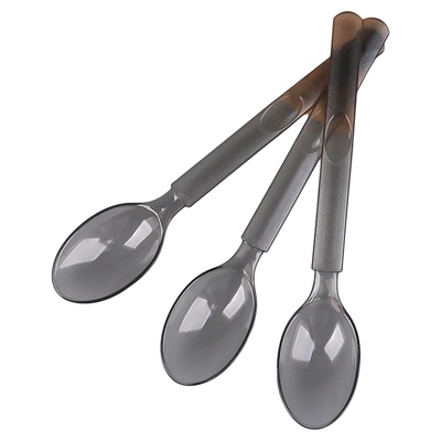 加厚一次性勺子叉子单独包装商用水果蛋糕食品级外卖户外甜品餐具